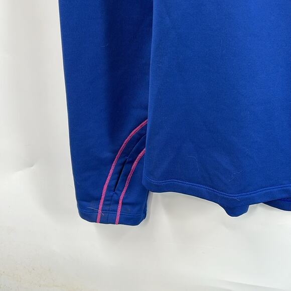Saucony Women's Blue Quarter Zip Activewear Pullover Top Size Medium - Picture 6 of 15